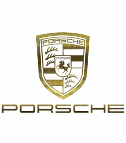 Porsche-Logo-Gold
